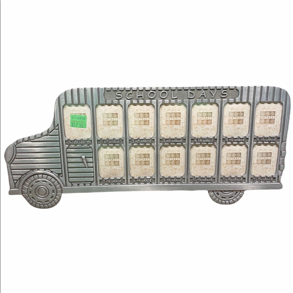 Sixtrees School Bus (K-12) Picture Frame